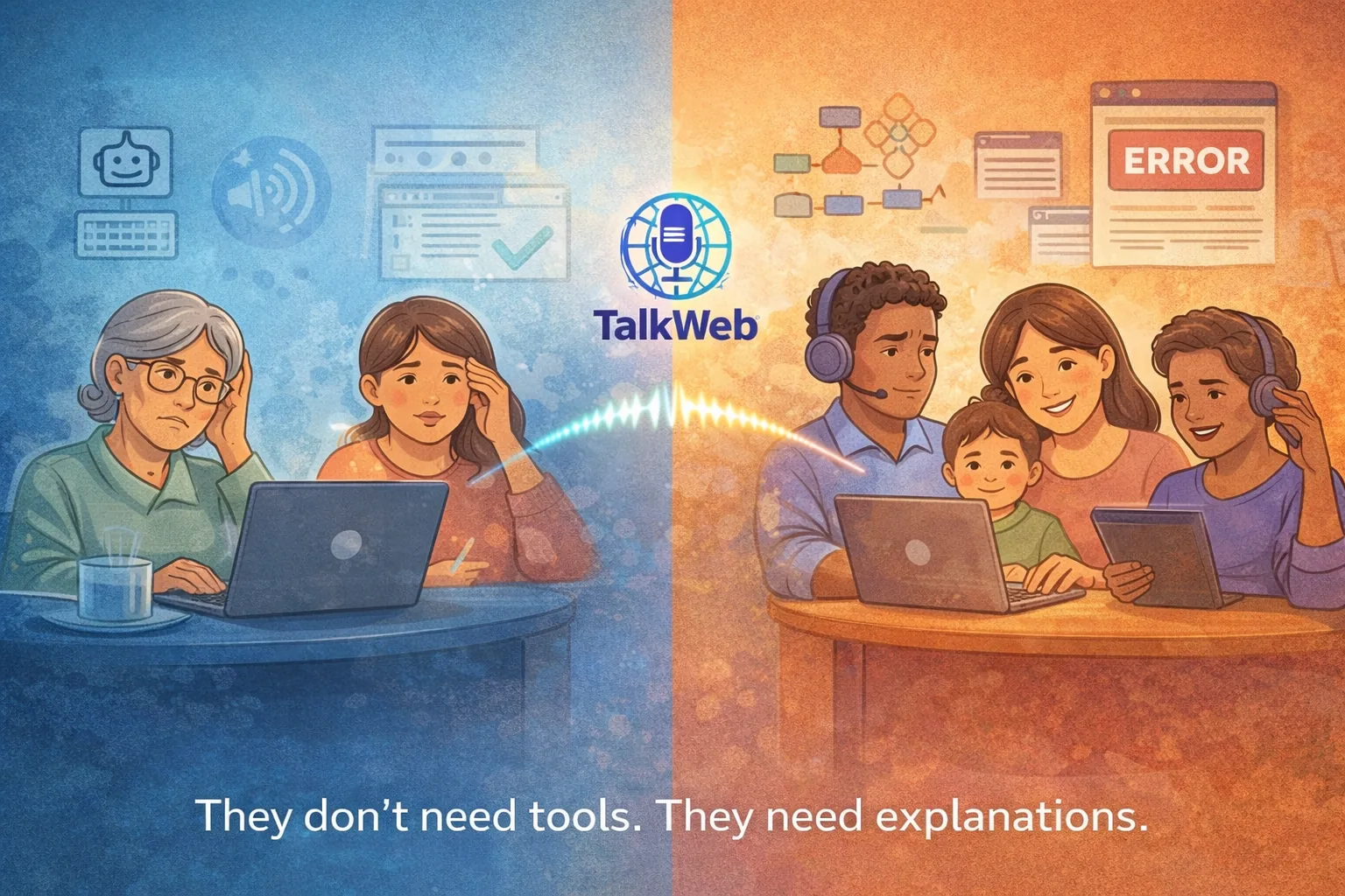 Dialog Web Assistent Instant Access to Information — AI Assistants for Organisations | TalkWeb